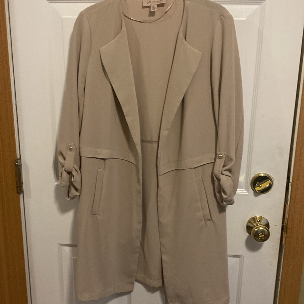 Chic Philosophy open cardigan jacket